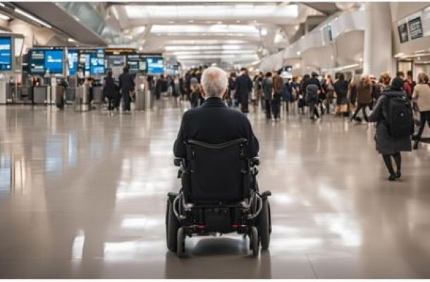 Air travel and powered mobility aids